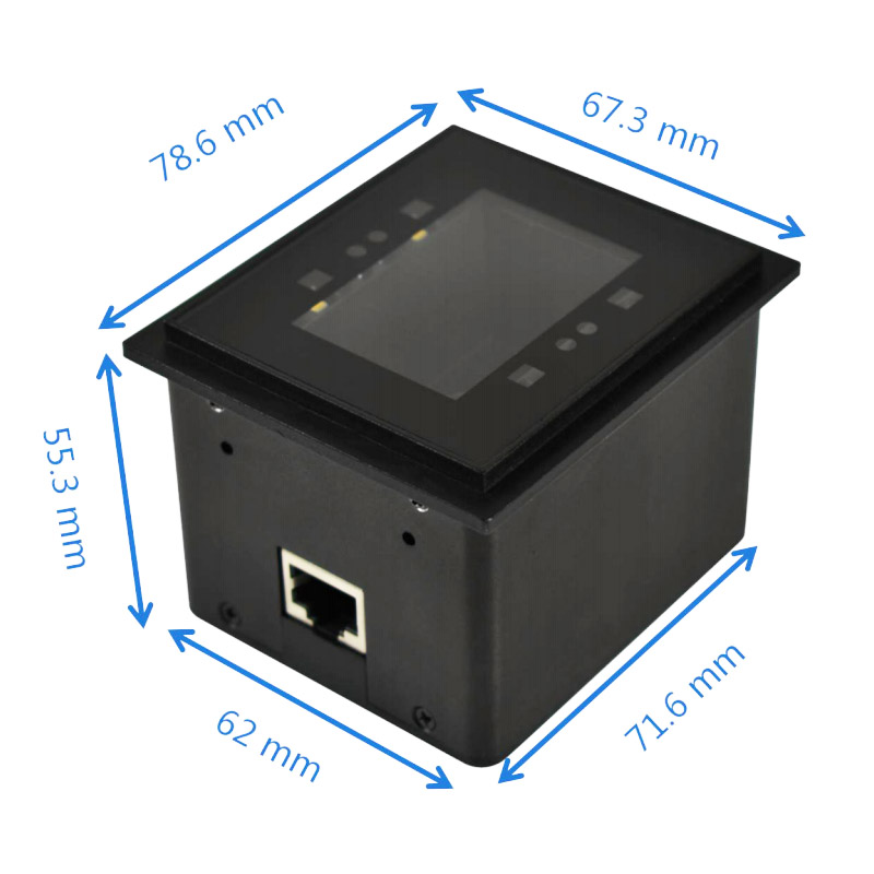 QR-M4500嵌入式户外强光手机屏幕扫码模组